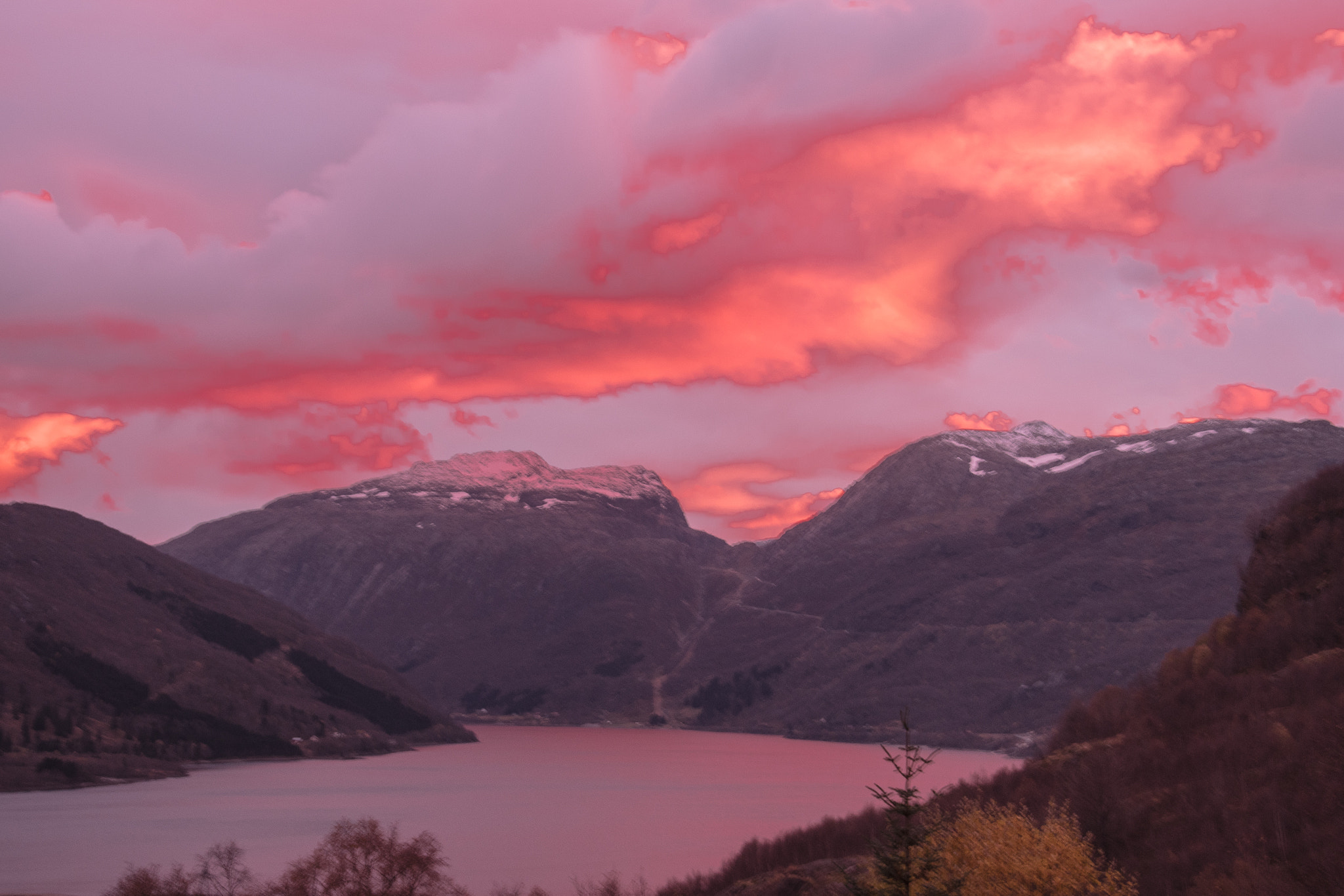 Nikon D500 sample photo. Sunset at røldal photography