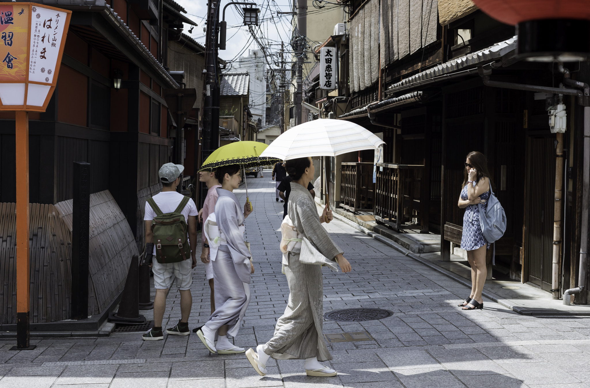 ZEISS Planar T* 50mm F1.4 sample photo. Festive kimonos photography