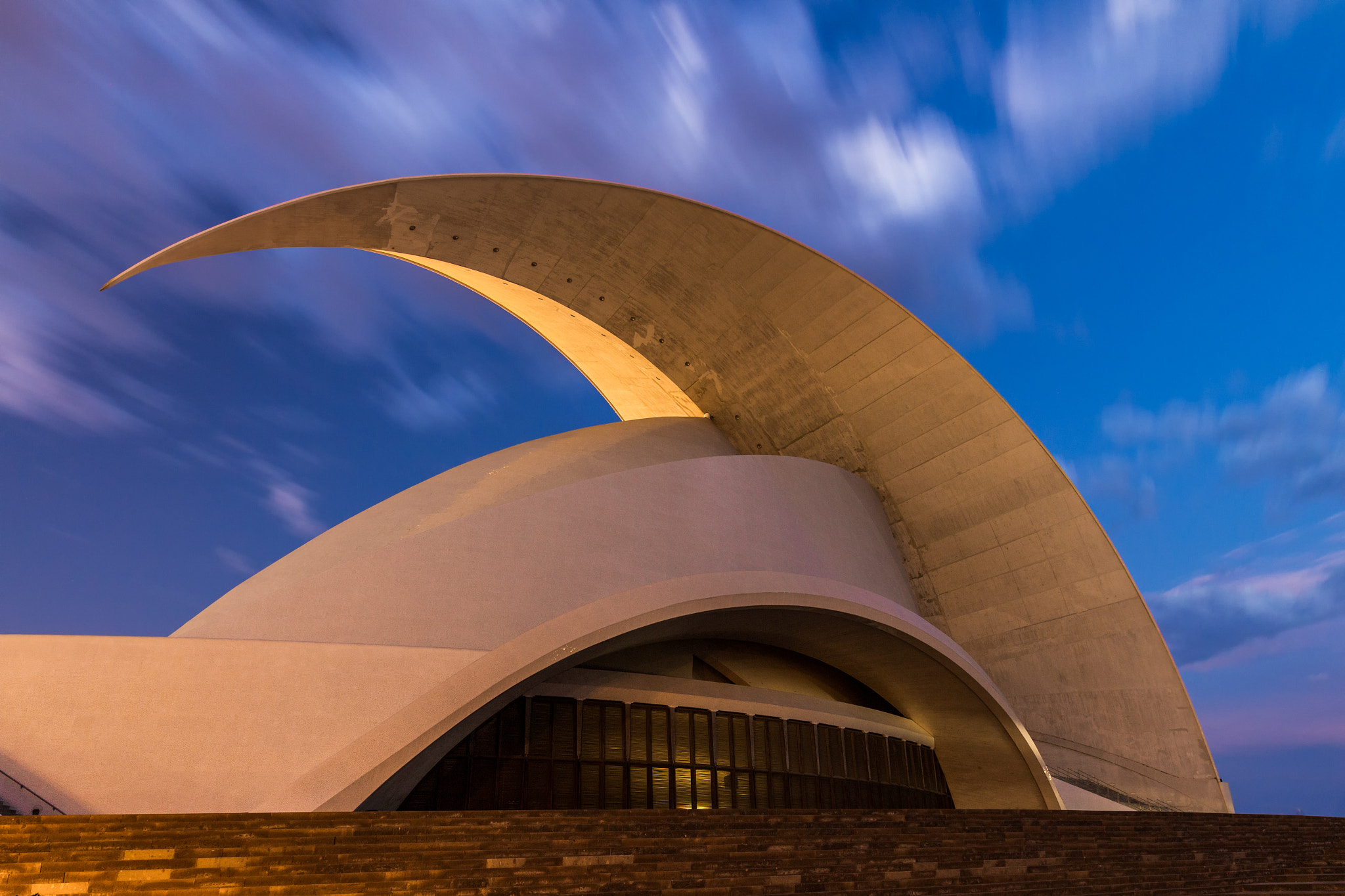 Canon EF 16-35mm F4L IS USM sample photo. Auditorio de tenerife in santa cruz de tenerife photography