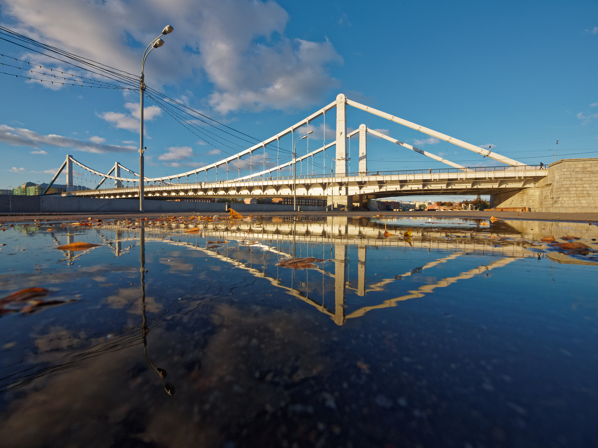 Olympus OM-D E-M1 + Panasonic Lumix G Vario 7-14mm F4 ASPH sample photo. Crimean bridge photography