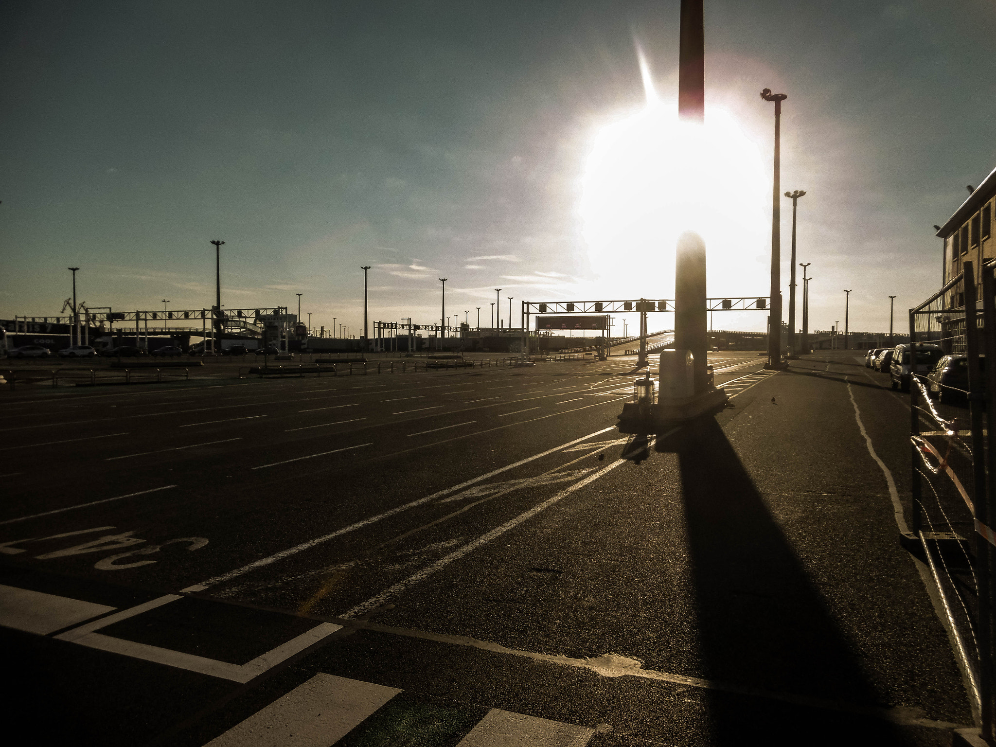 Panasonic DMC-SZ10 sample photo. Blocked off, sun photography