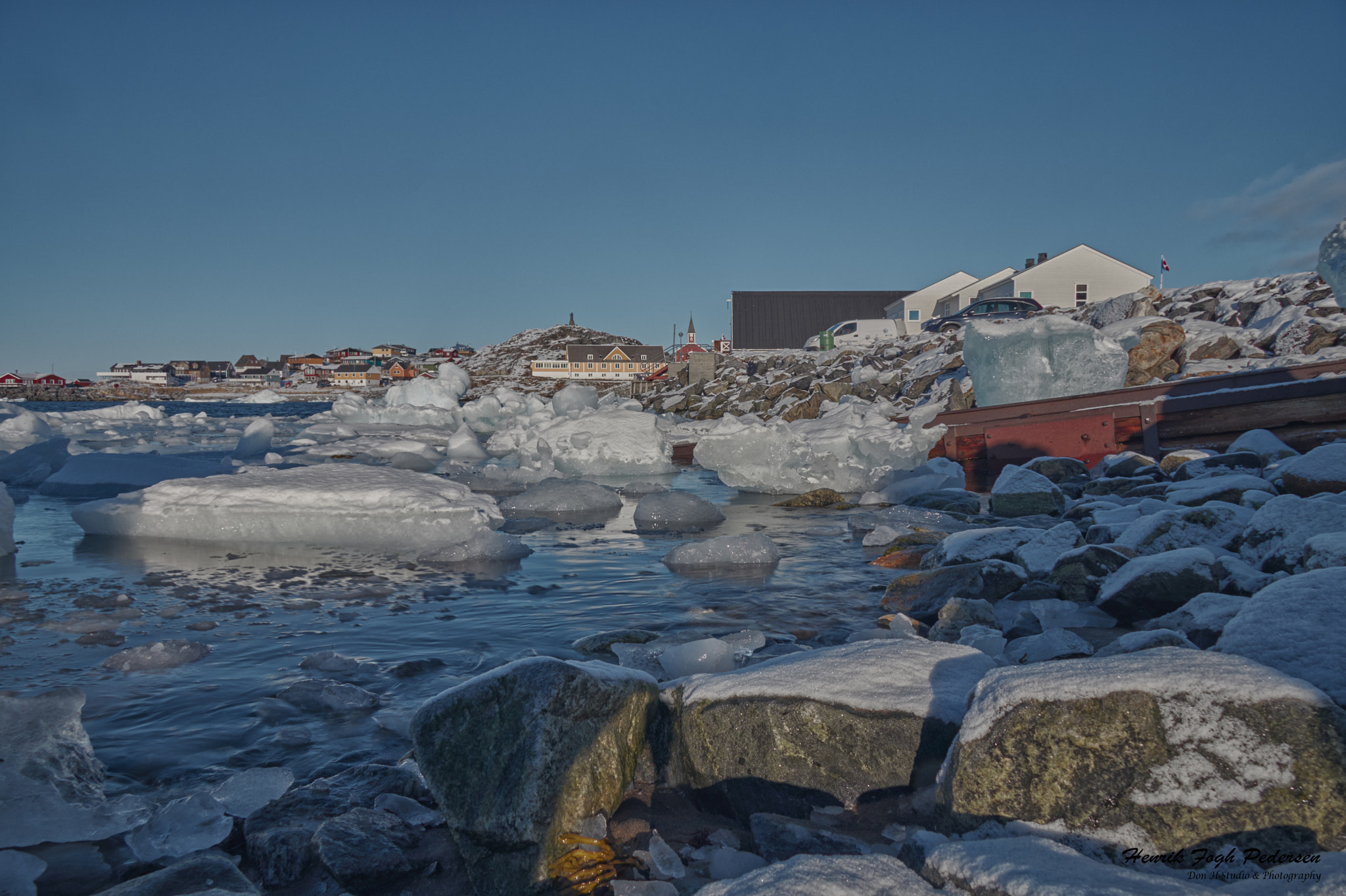 Canon EF-S 17-85mm F4-5.6 IS USM sample photo. The colonial harbour nuuk photography