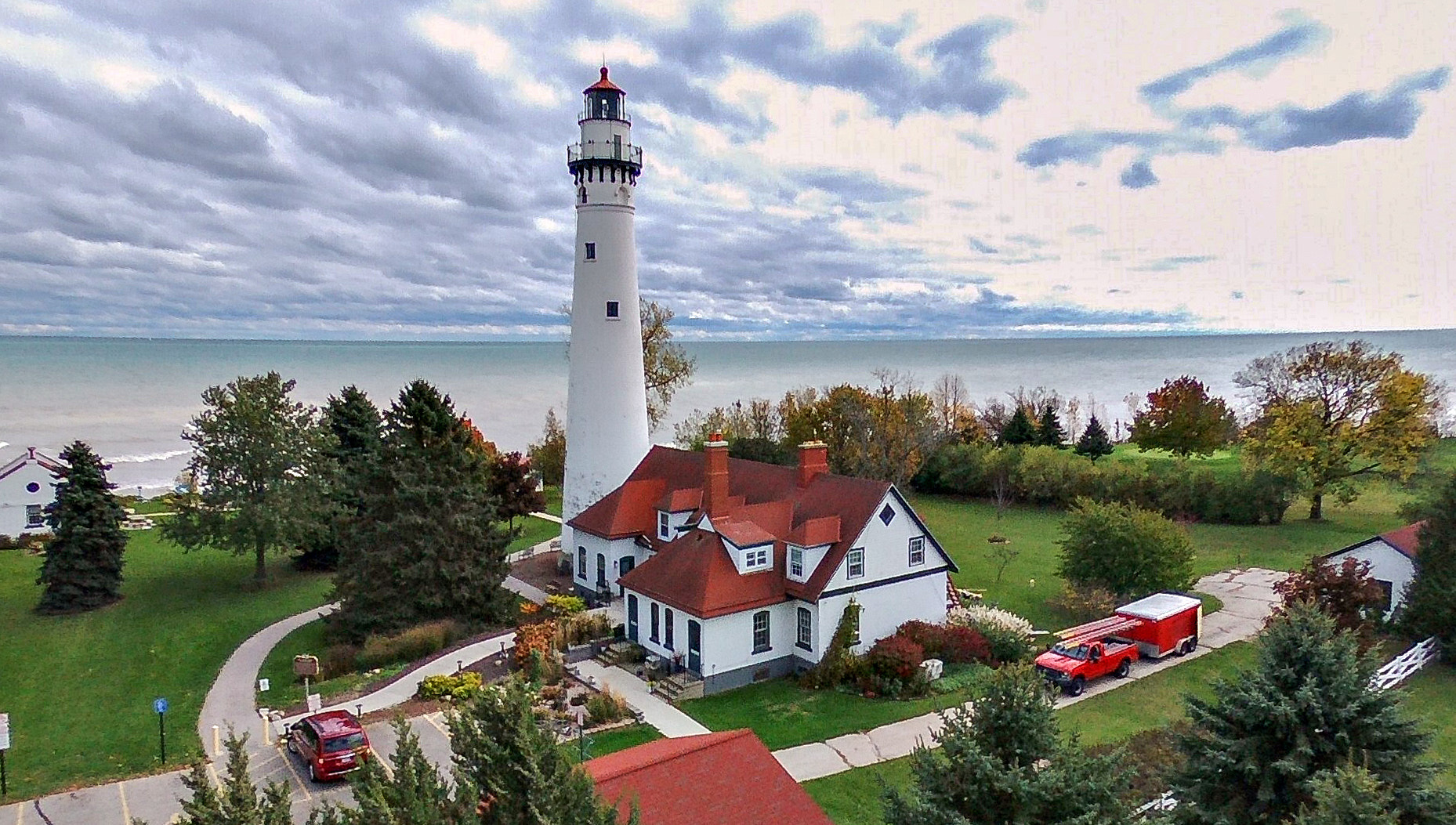PARROT Bebop 2 sample photo. Lighthouse photography