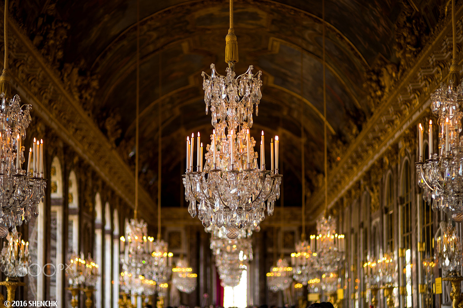 Sony a7 II + Sigma 85mm F1.4 EX DG HSM sample photo. Mirror hall in versailles palace photography