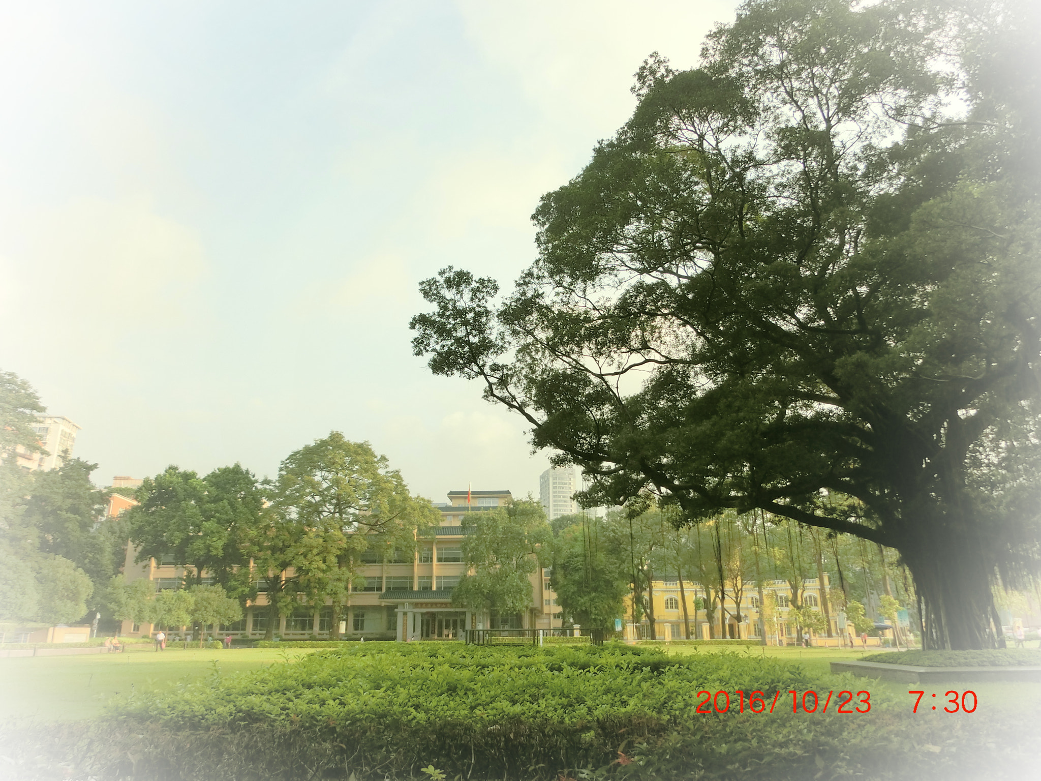 CASIO EX-ZR1200 sample photo. 广州市中山图书馆 photography