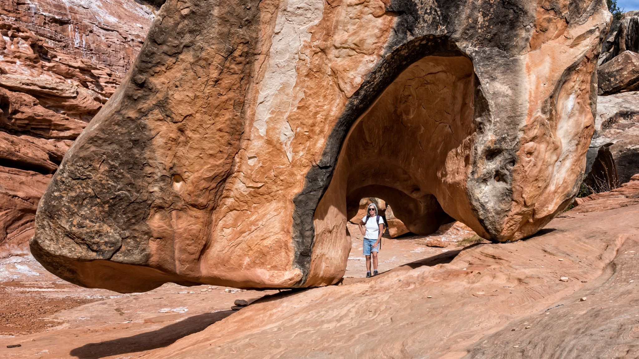 Sigma 17-50mm F2.8 EX DC HSM sample photo. Big rock... little woman photography