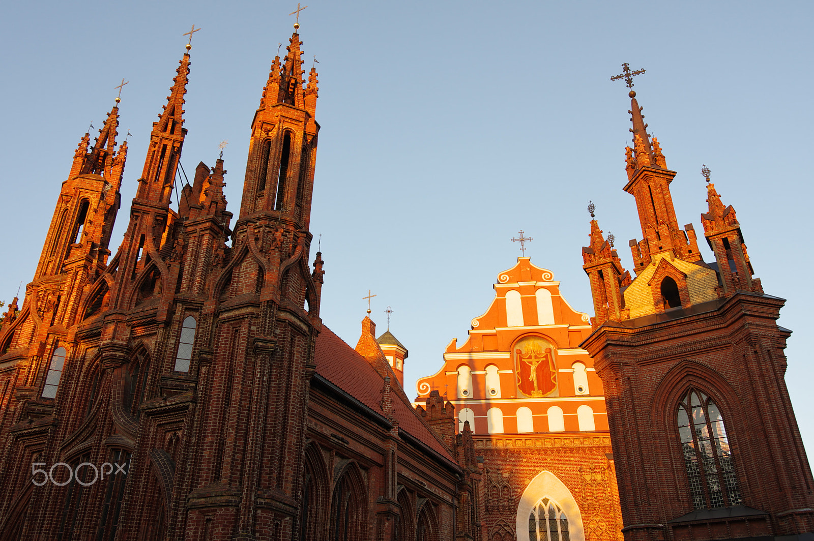 Pentax K-3 sample photo. Gothic vilnius photography