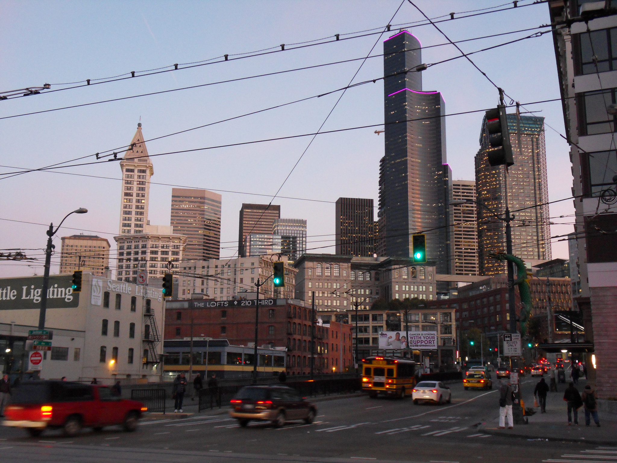 Samsung WB550, WB560 / VLUU WB550 /  HZ15W sample photo. South seattle in october photography