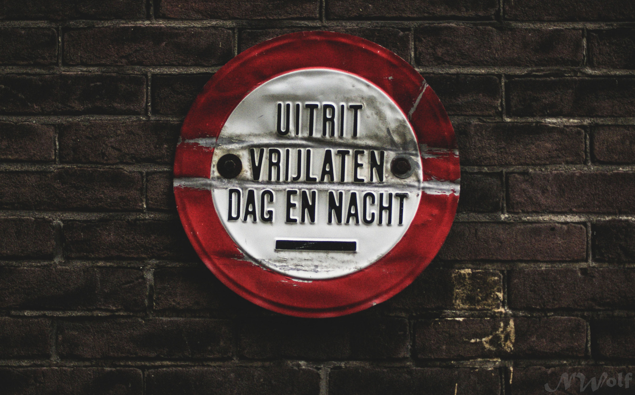 Sony Alpha DSLR-A330 sample photo. Sign in amsterdam photography