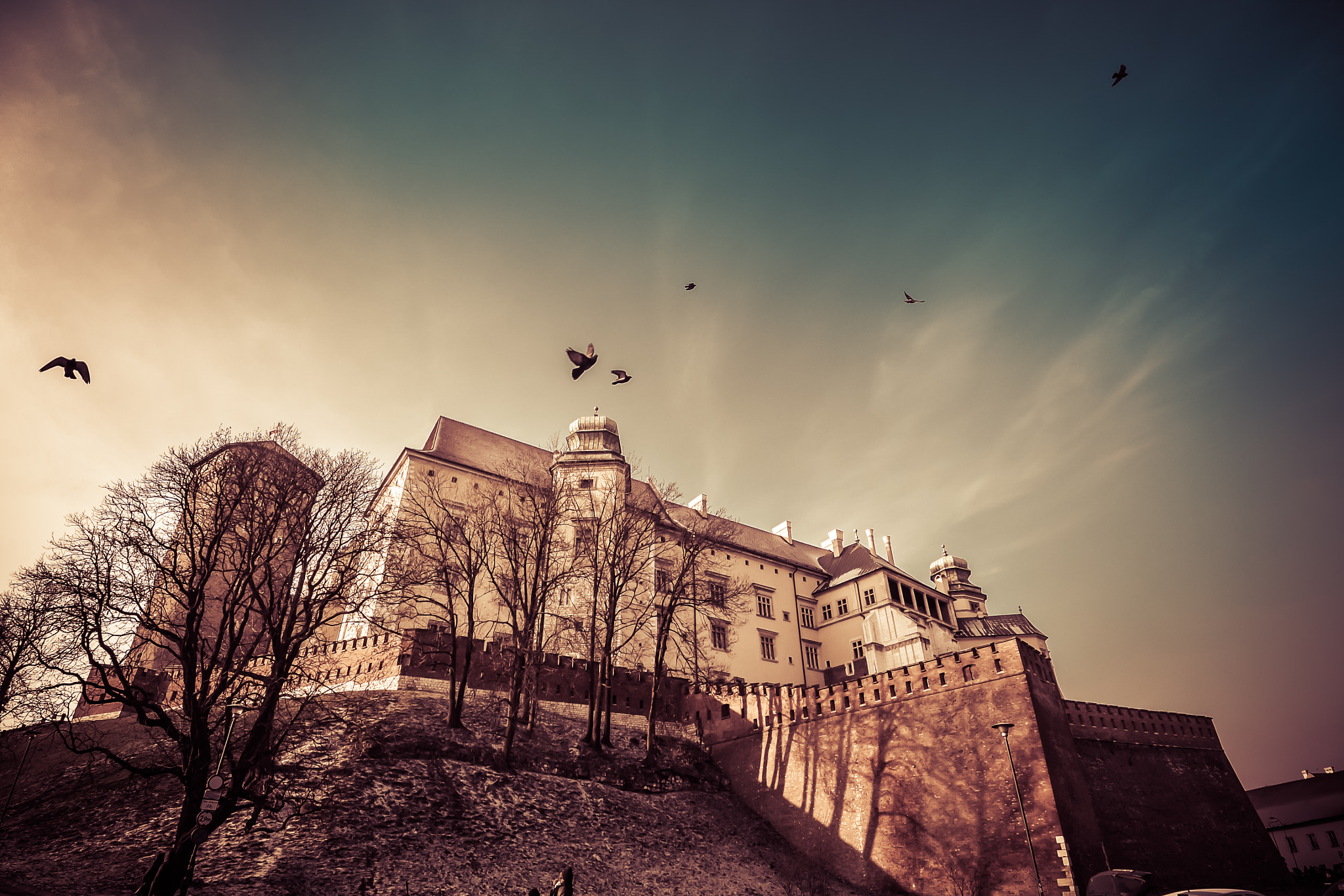 Nikon 1 J3 + Nikon 1 Nikkor VR 6.7-13mm F3.5-5.6 sample photo. Wawel castle, krakow photography