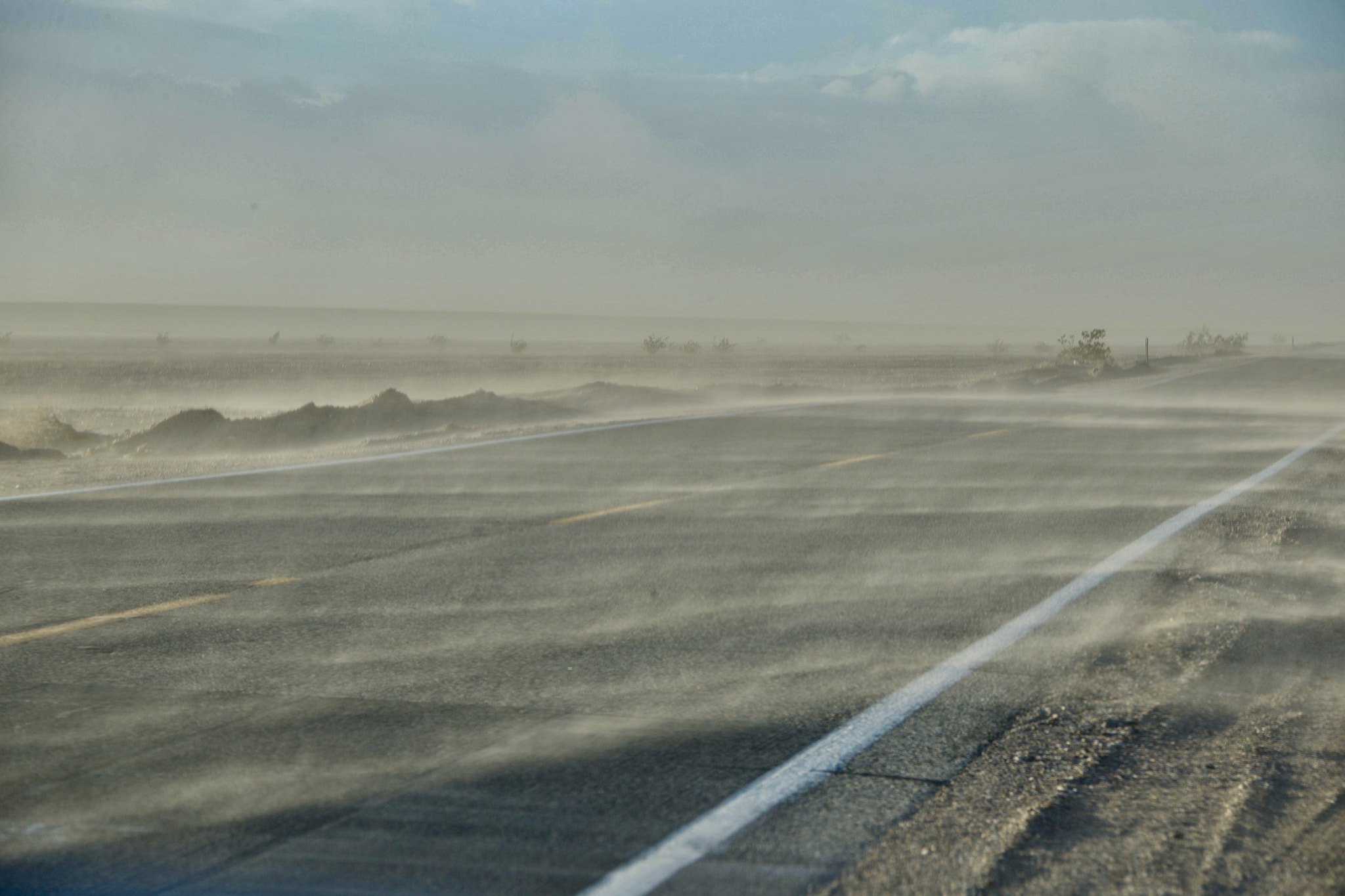 Canon EF 28-300mm F3.5-5.6L IS USM sample photo. Sandstorms in death valley photography