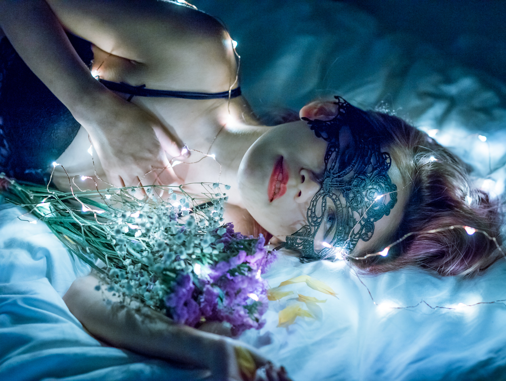 Sigma 50mm F1.4 EX DG HSM sample photo. June / fairy lights 2 photography
