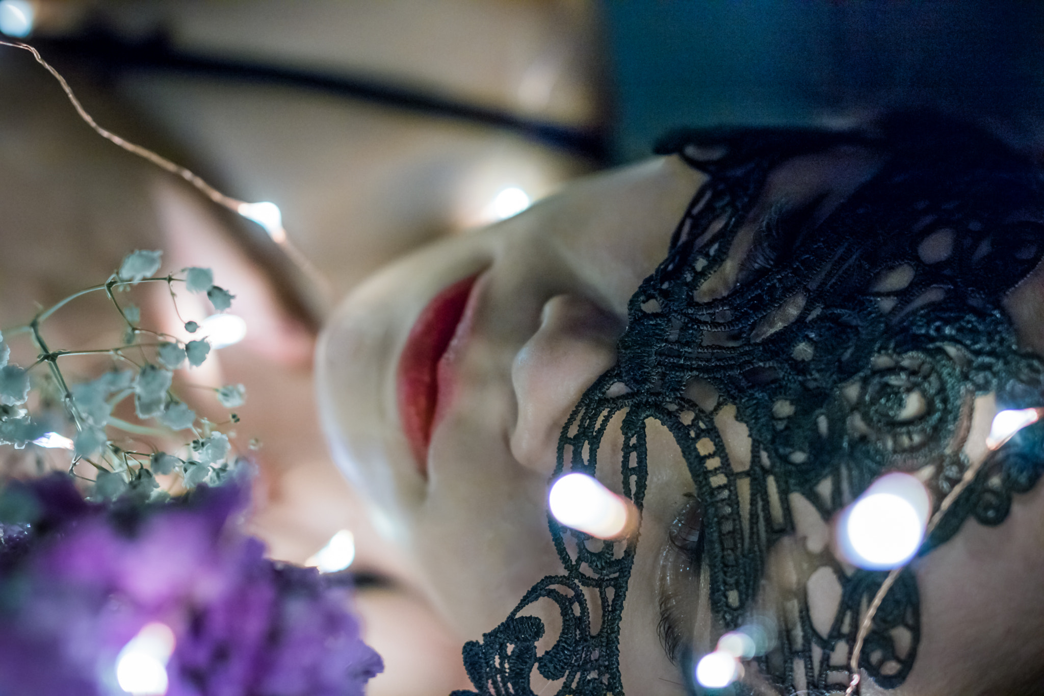 Sigma 50mm F1.4 EX DG HSM sample photo. June / fairy lights 3 photography