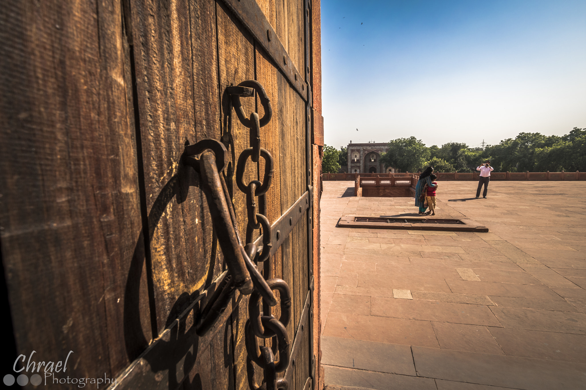 Nikon D5500 sample photo. Wooden door of india photography