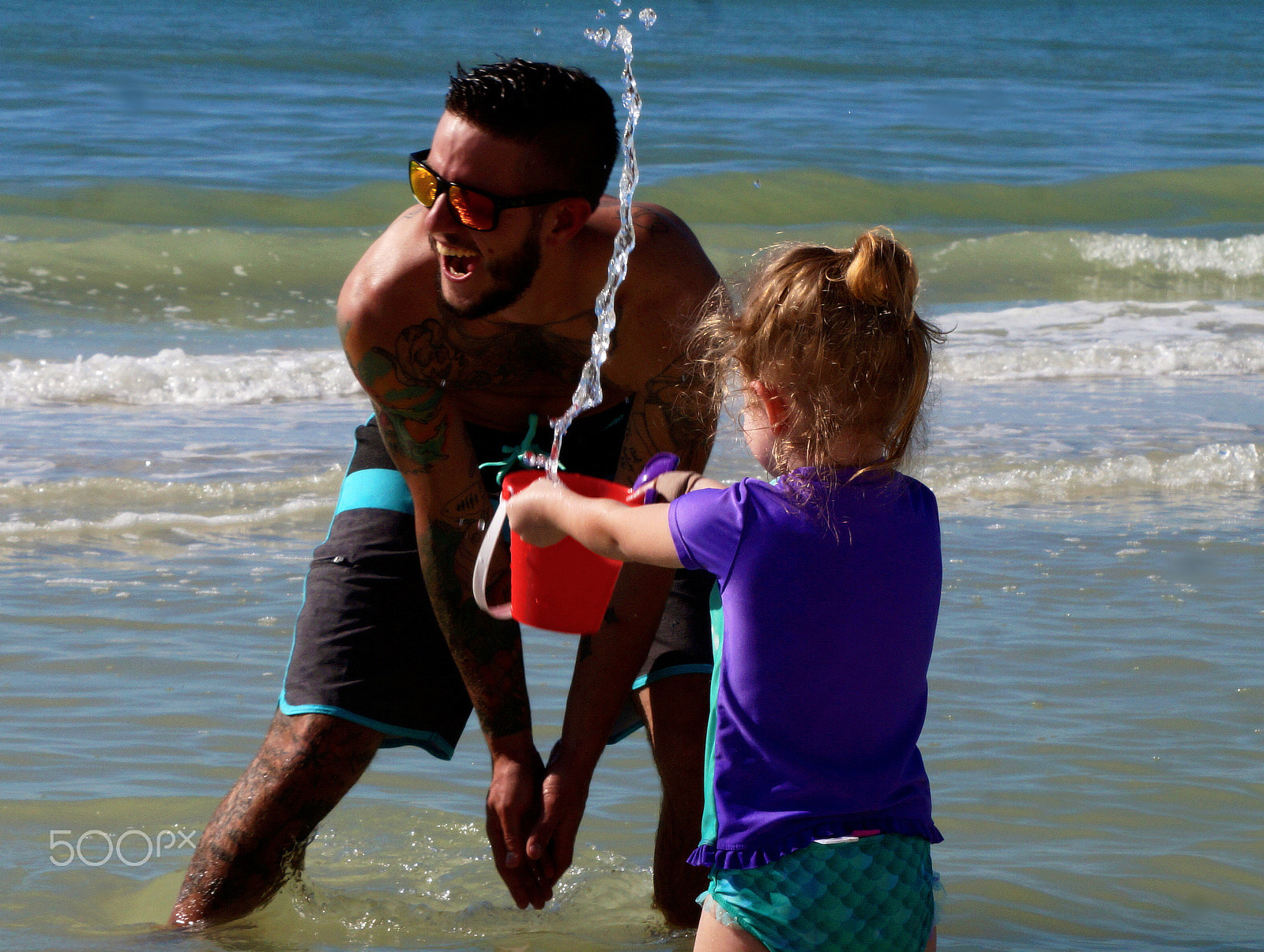 Sony FE 24-240mm F3.5-6.3 OSS sample photo. Splashing a smile photography