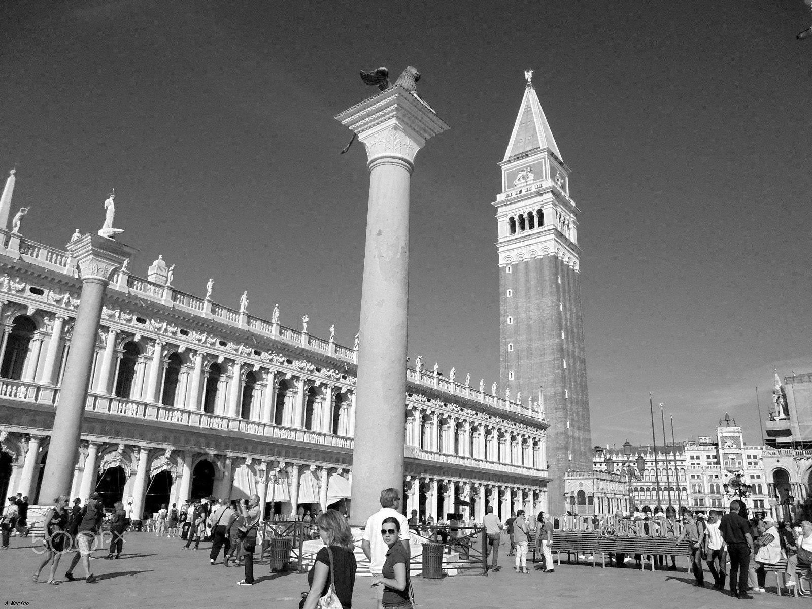 Sony Cyber-shot DSC-W810 sample photo. Towers and columns at san marco photography