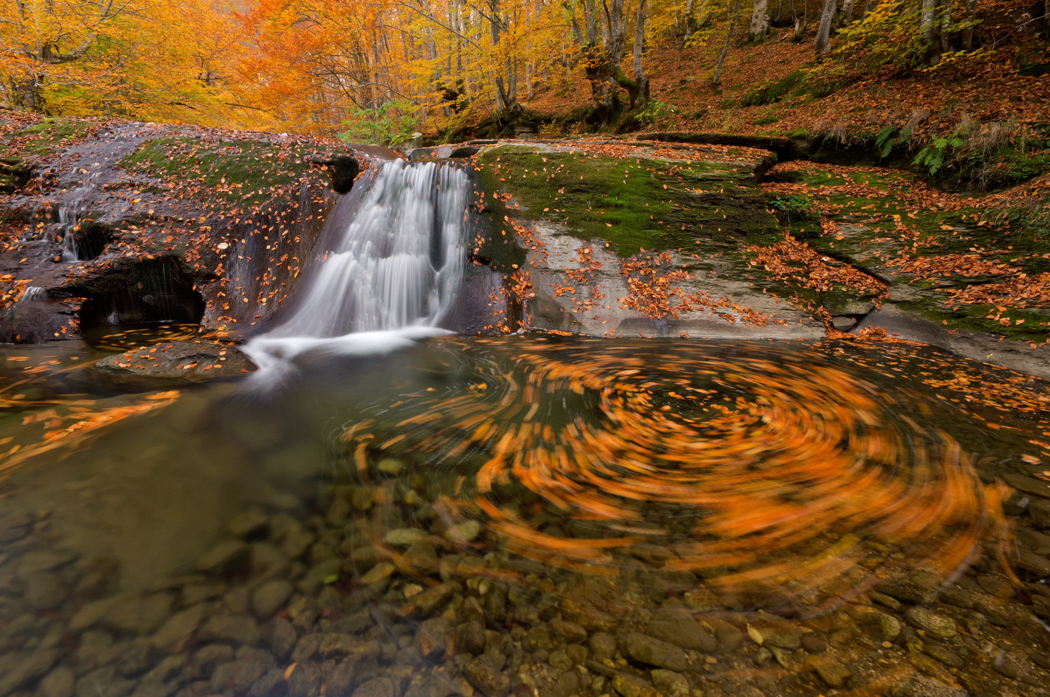 Sony SLT-A57 + Sigma AF 10-20mm F4-5.6 EX DC sample photo. Waterfall photography