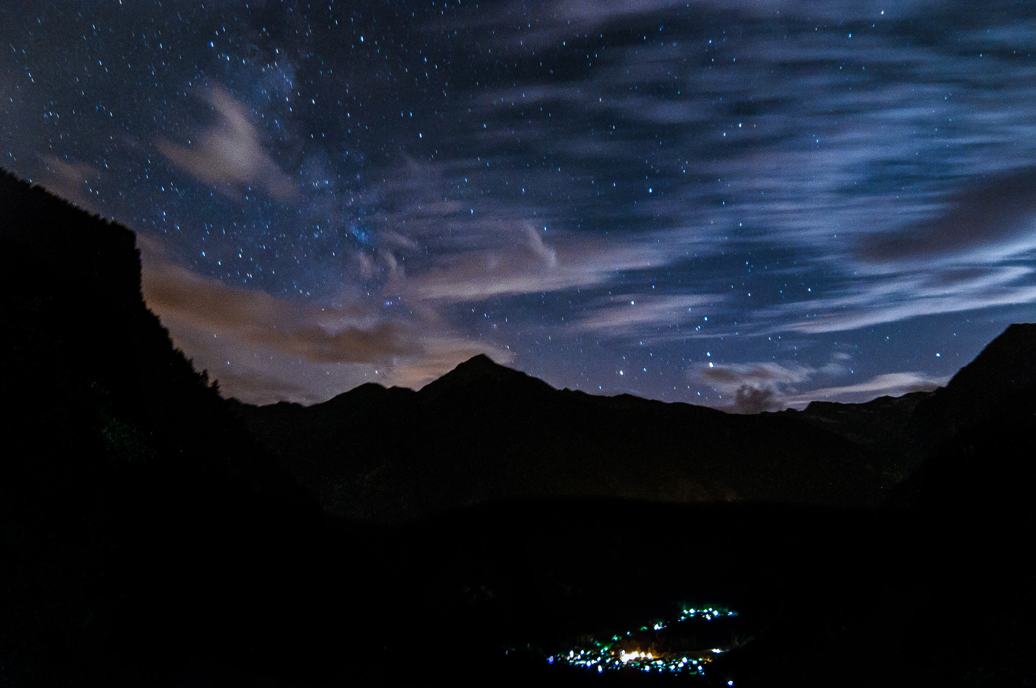 Samyang 14mm F2.8 ED AS IF UMC sample photo. Val antrona nightscape photography