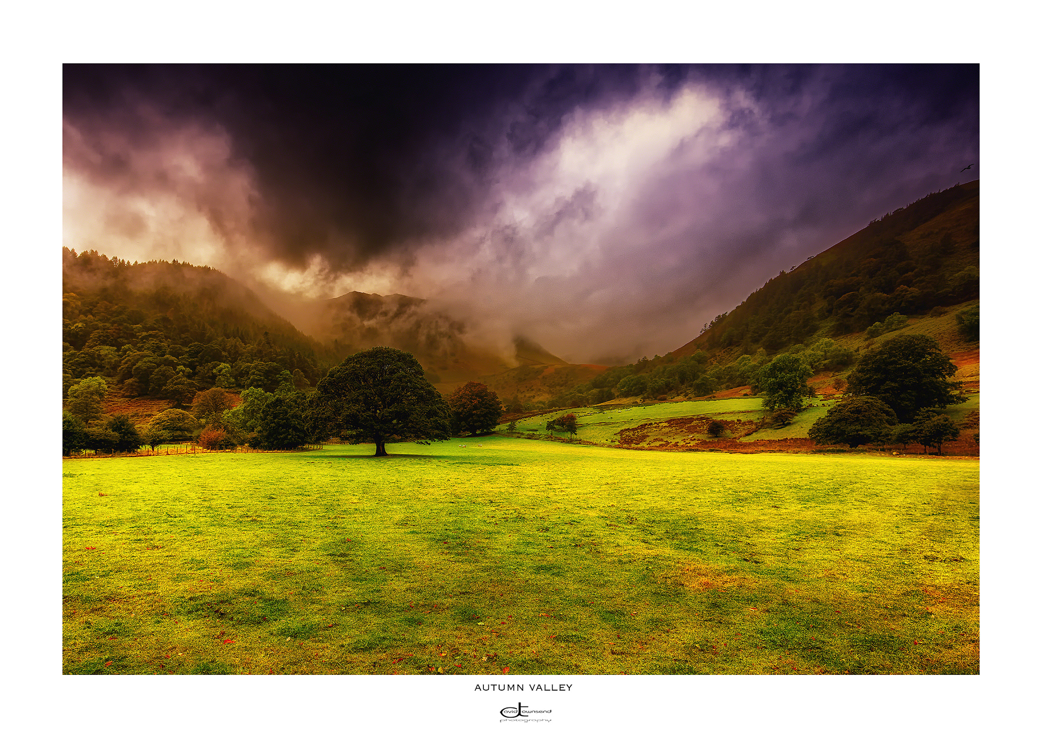 Canon EF 16-35mm F4L IS USM sample photo. Autumn valley photography