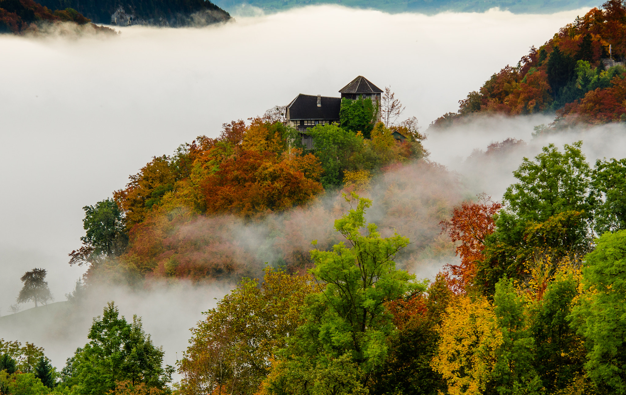 Sigma 70-200mm F2.8 EX DG OS HSM sample photo. >indian summer in austria photography