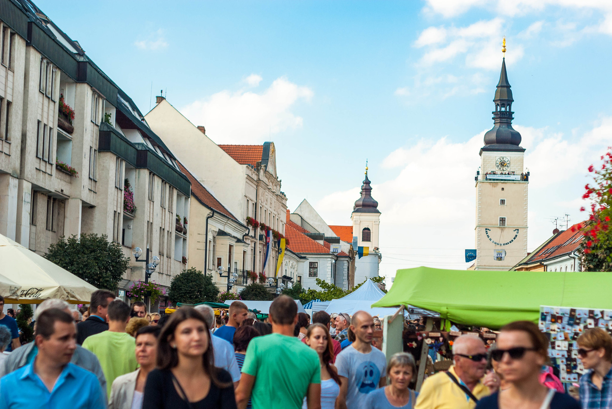 Sony Alpha DSLR-A200 sample photo. Trnavský jarmok photography