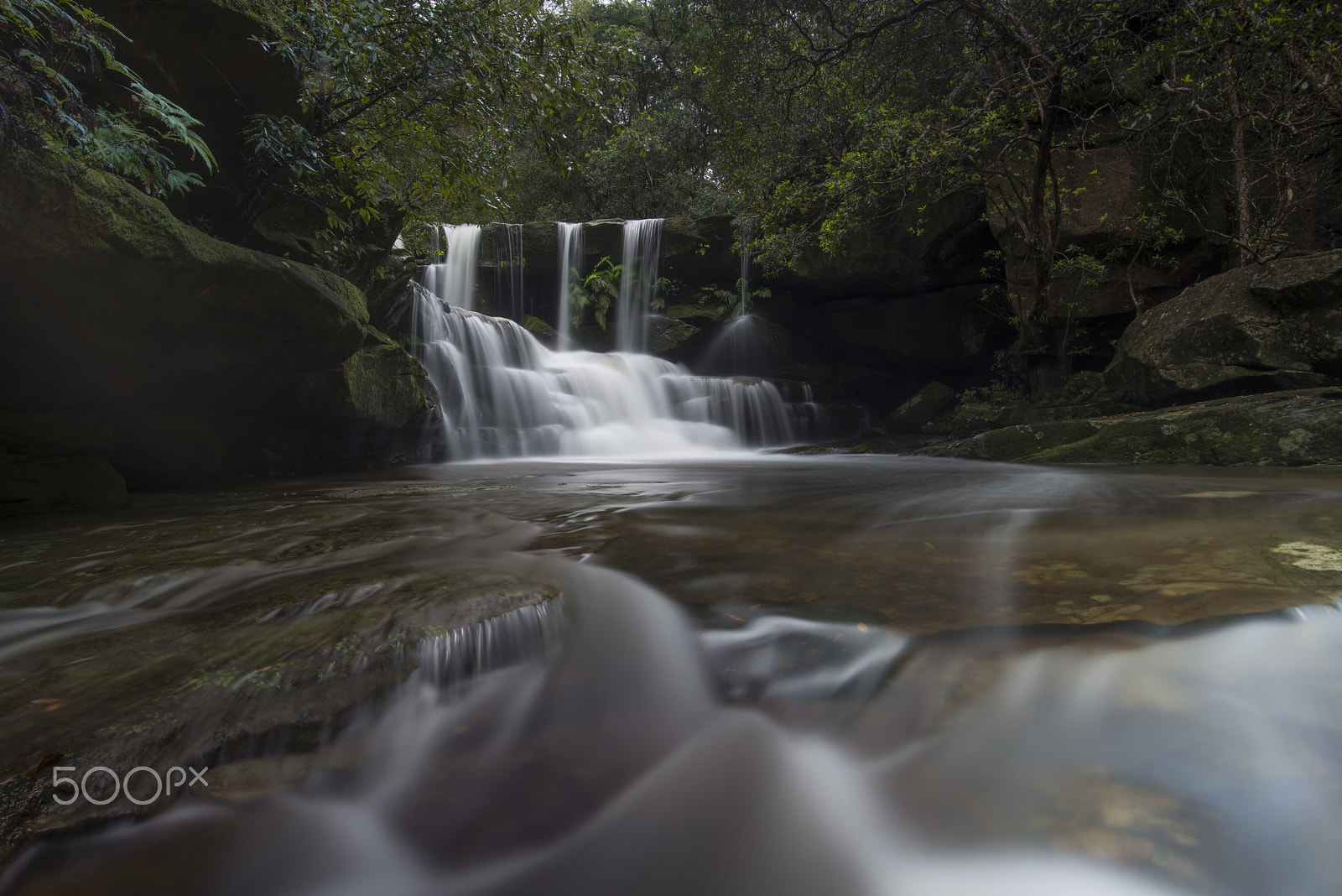 Nikon AF-S Nikkor 17-35mm F2.8D ED-IF sample photo. Unknown falls. photography