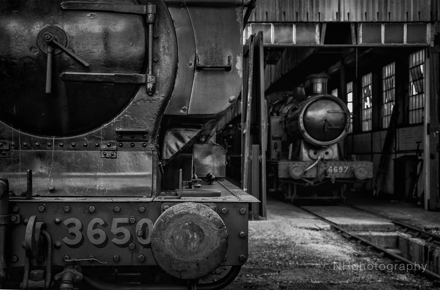 Nikon D200 sample photo. Engine 3650, didcot gwr museum photography