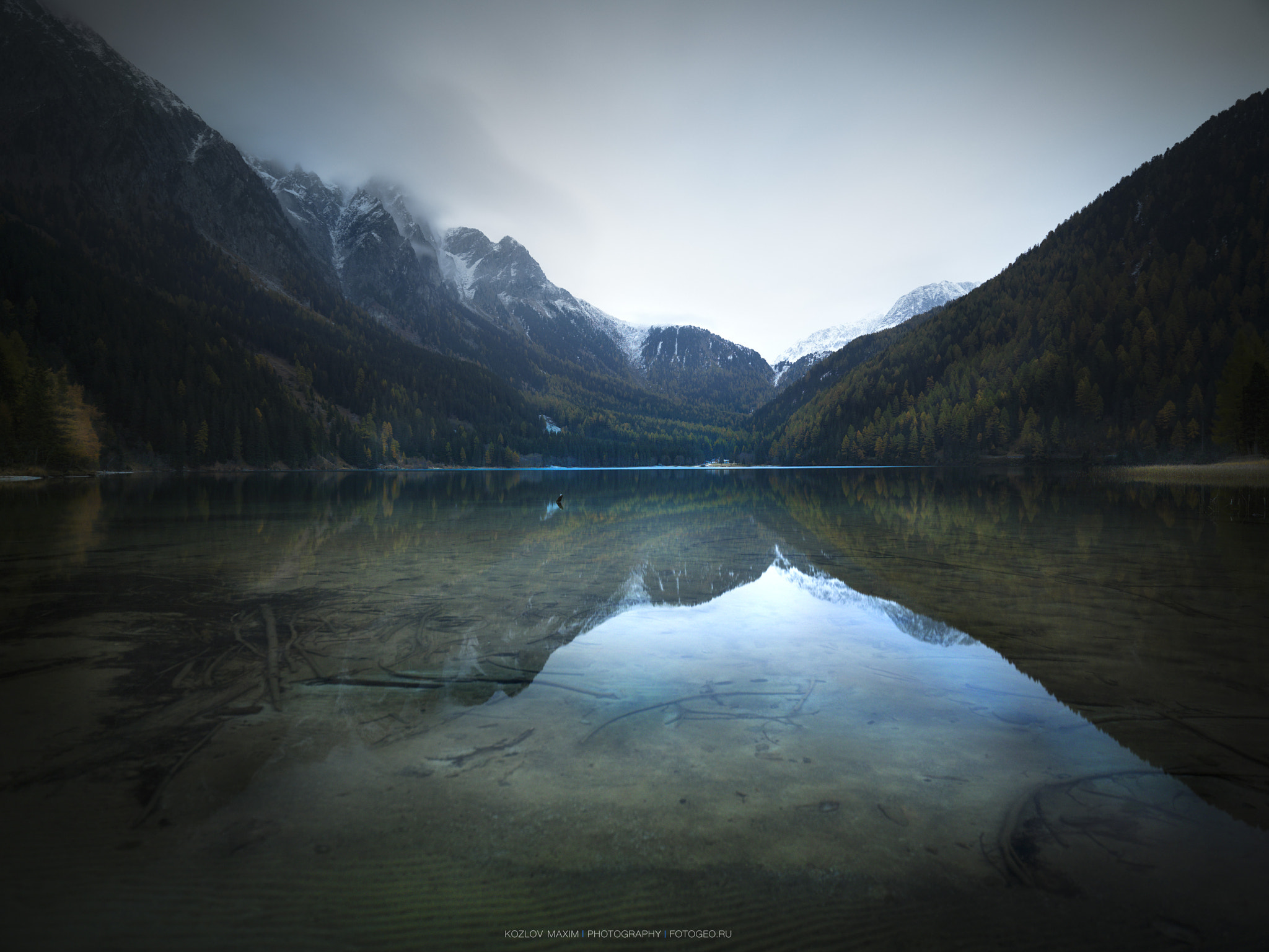 Hasselblad H4D-60 + HCD 28 sample photo. Lago di anterselva. italia. photography