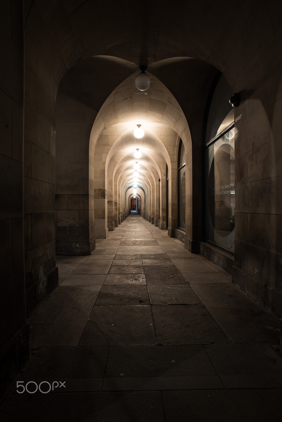 Nikon D750 + Nikon AF Nikkor 20mm F2.8D sample photo. Central library passageway photography