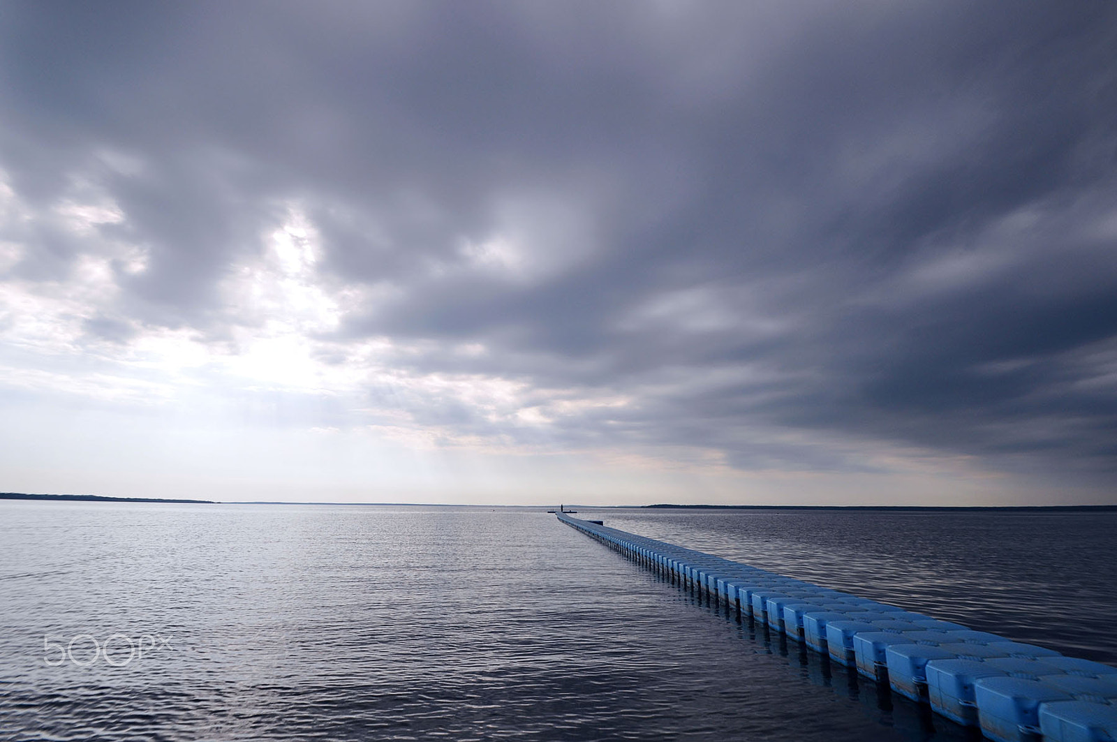 Nikon D5000 sample photo. Approching storm photography