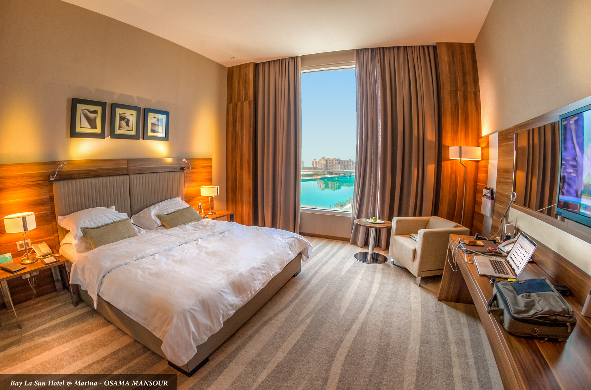 Nikon AF DX Fisheye-Nikkor 10.5mm F2.8G ED sample photo. Bay la sun hotel photography