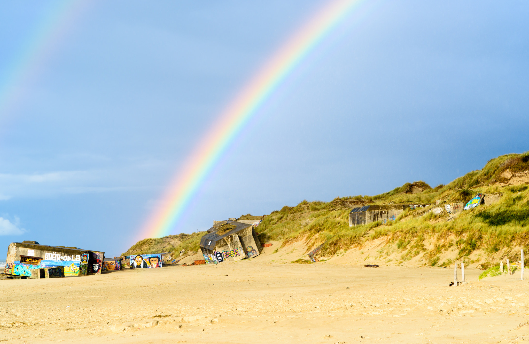 Nikon D750 + Sigma 24-70mm F2.8 EX DG Macro sample photo. Arc en ciel, berck photography