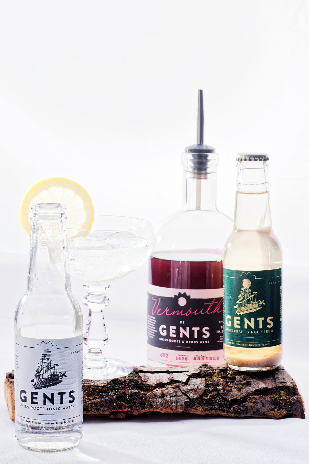 Manual Lens No CPU sample photo. Gent's tonic, vermouth and ginger beer photography