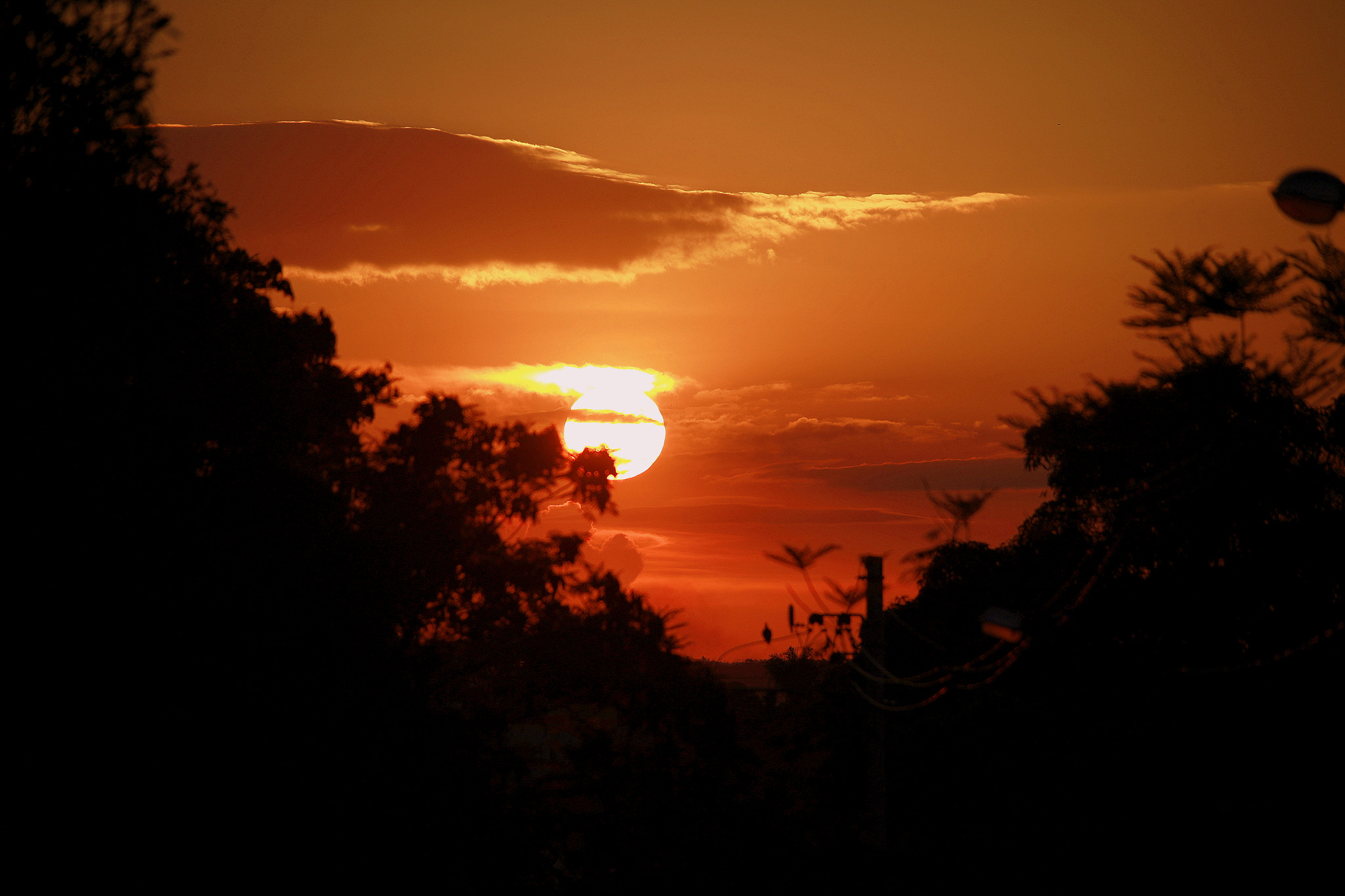 Sigma 150-500mm F5-6.3 DG OS HSM sample photo. Sunset in belo horizote / minas gerais / brazil photography