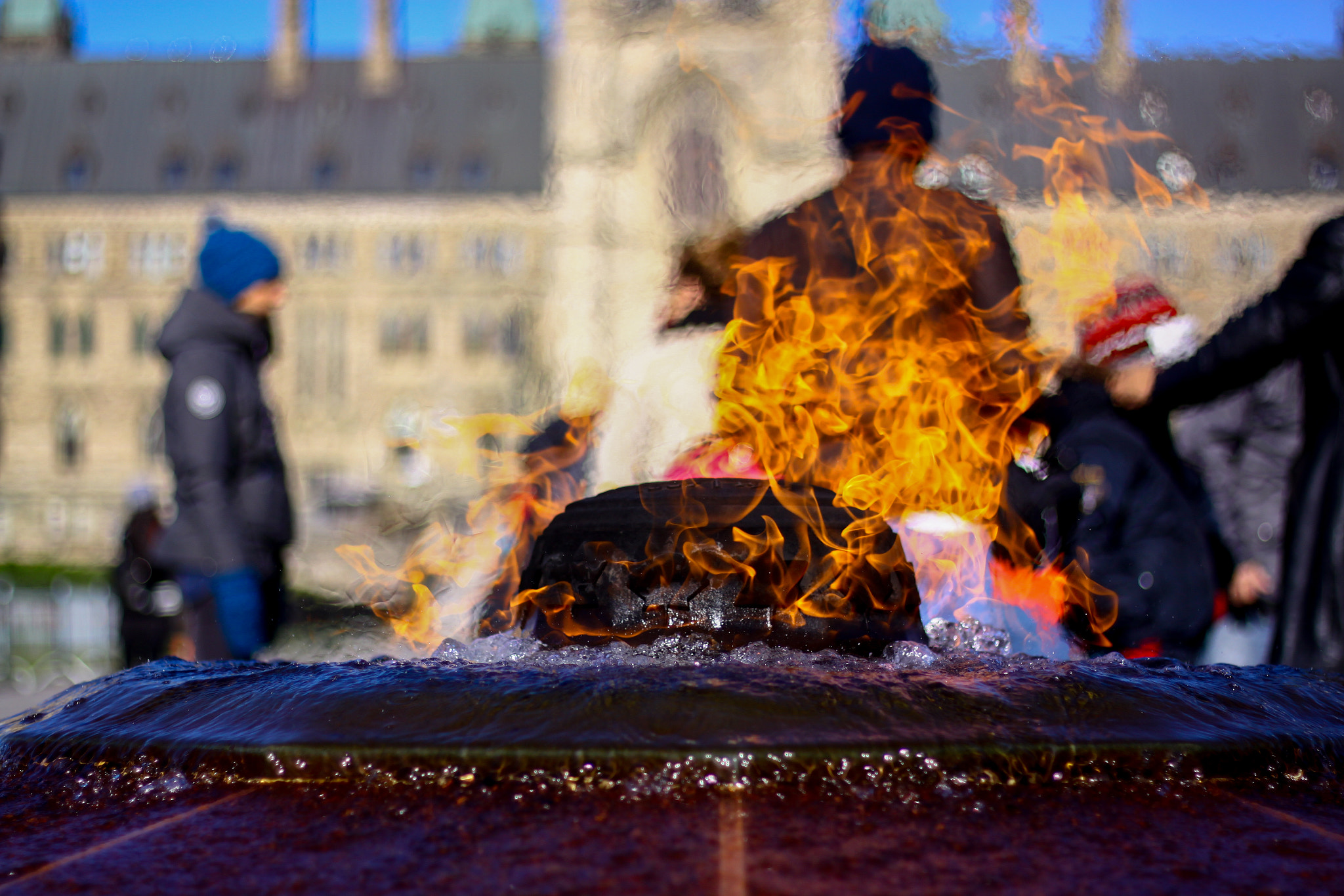 Canon EOS 500D (EOS Rebel T1i / EOS Kiss X3) sample photo. The centennial flame photography