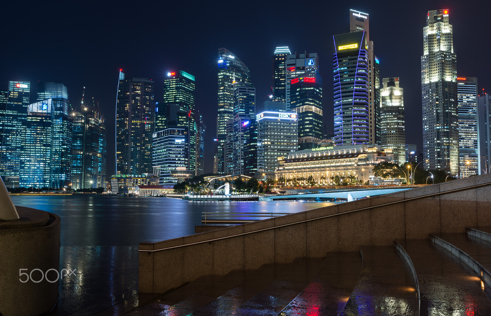 Nikon D7100 + Nikon AF-S Nikkor 20mm F1.8G ED sample photo. Singapore city view photography