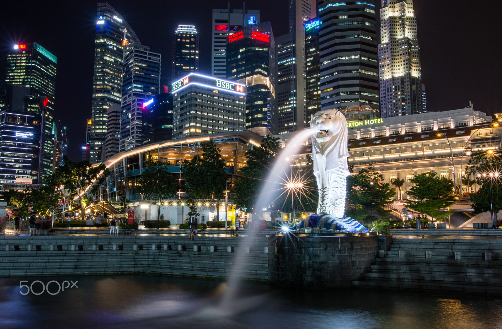 Nikon D7100 + Nikon AF-S Nikkor 20mm F1.8G ED sample photo. Merlion photography