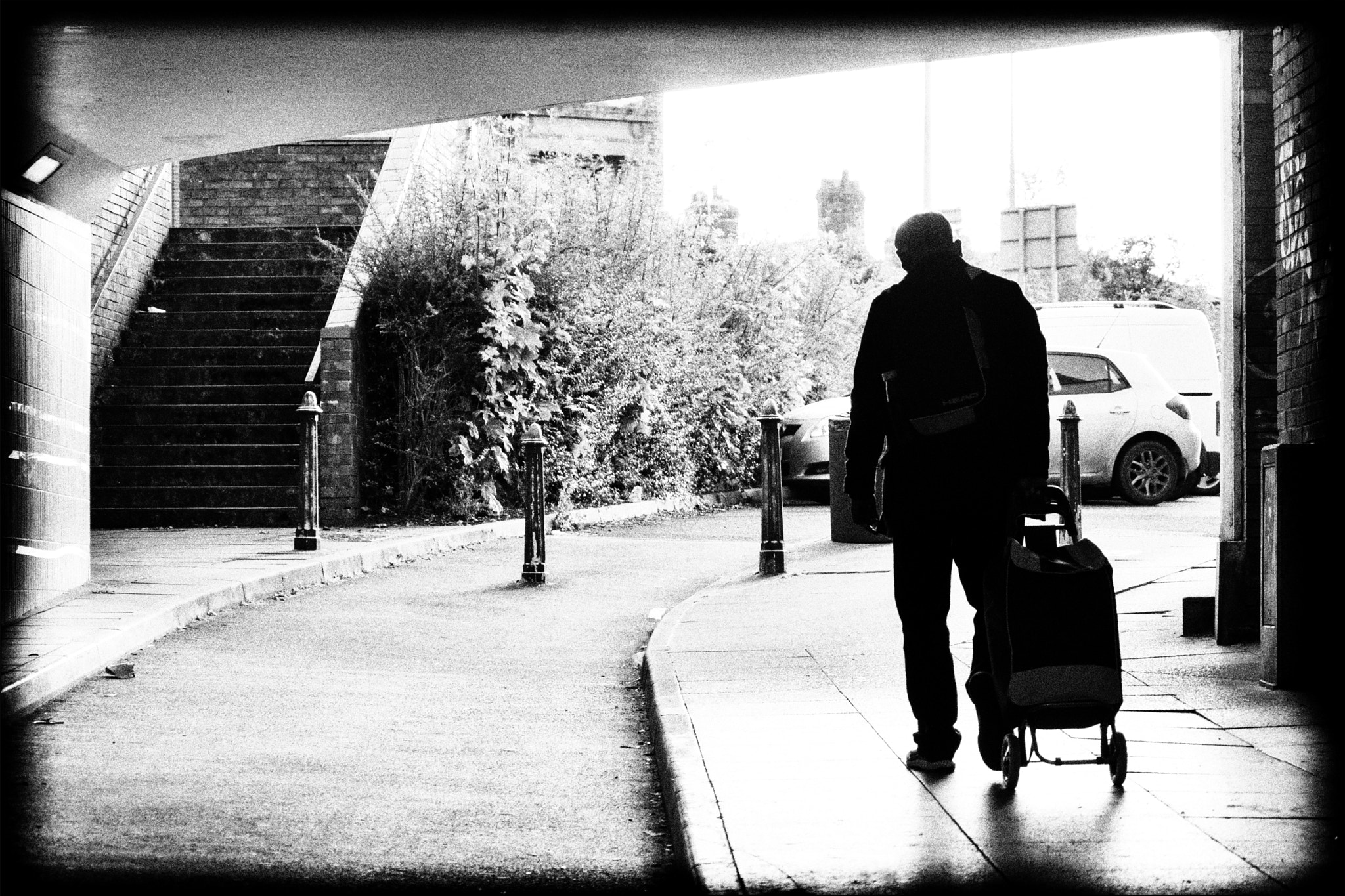 Panasonic Lumix DMC-GX7 sample photo. Underpass photography