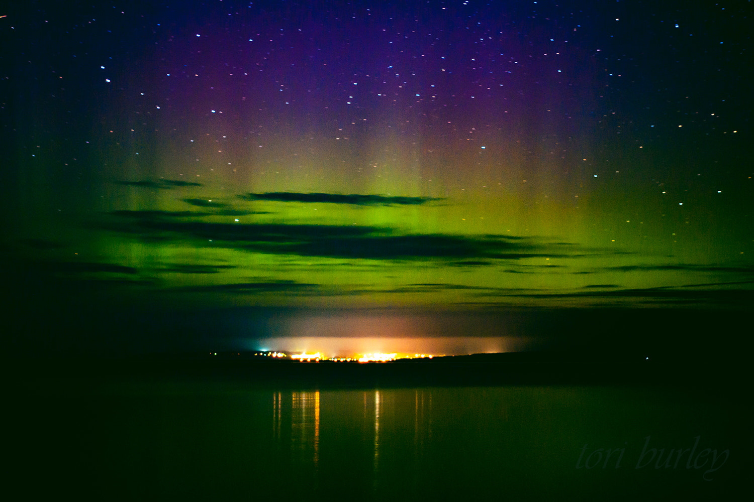 Sony Alpha DSLR-A700 sample photo. Chasing aurora photography