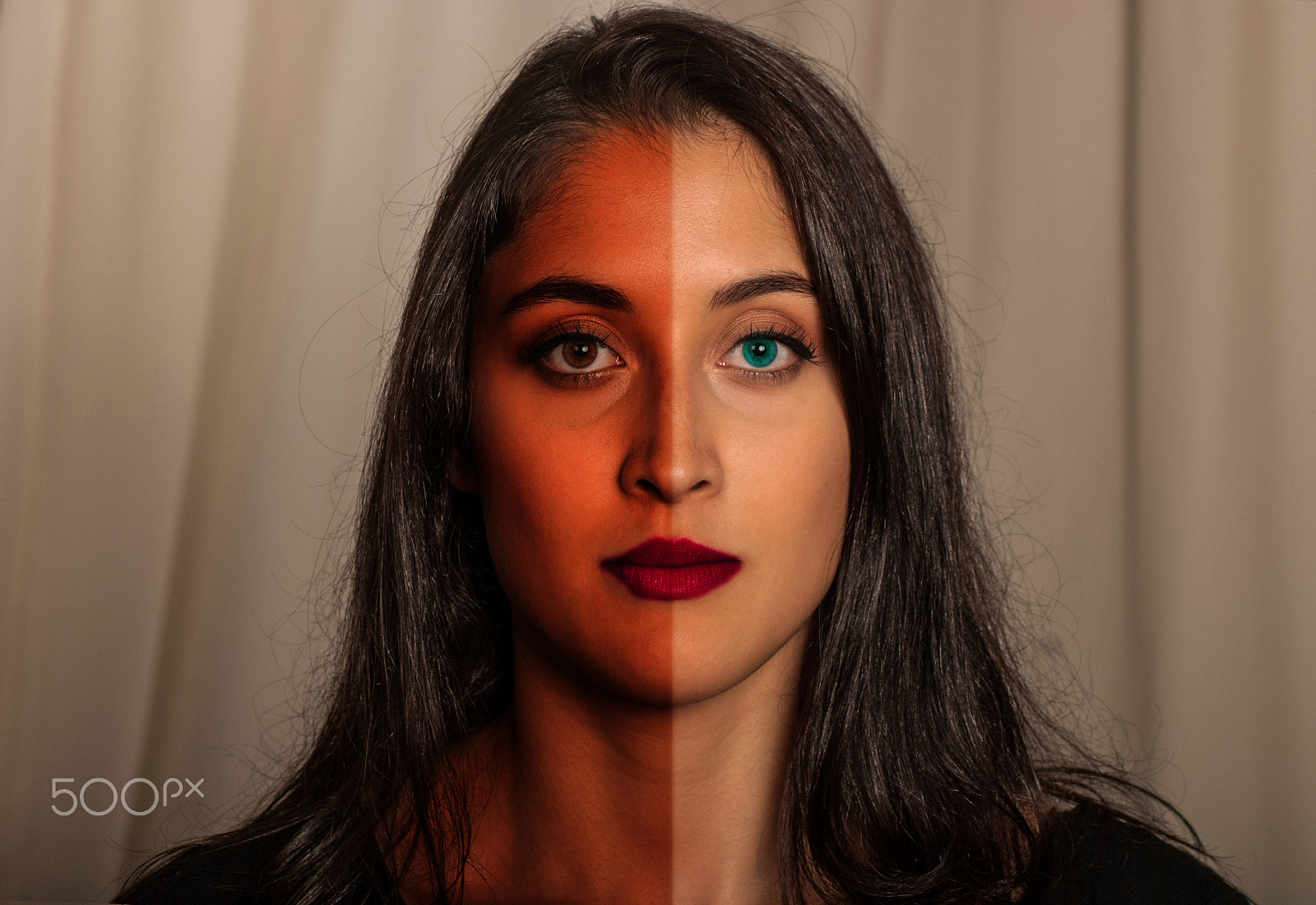 Nikon D80 sample photo. Two faces photography