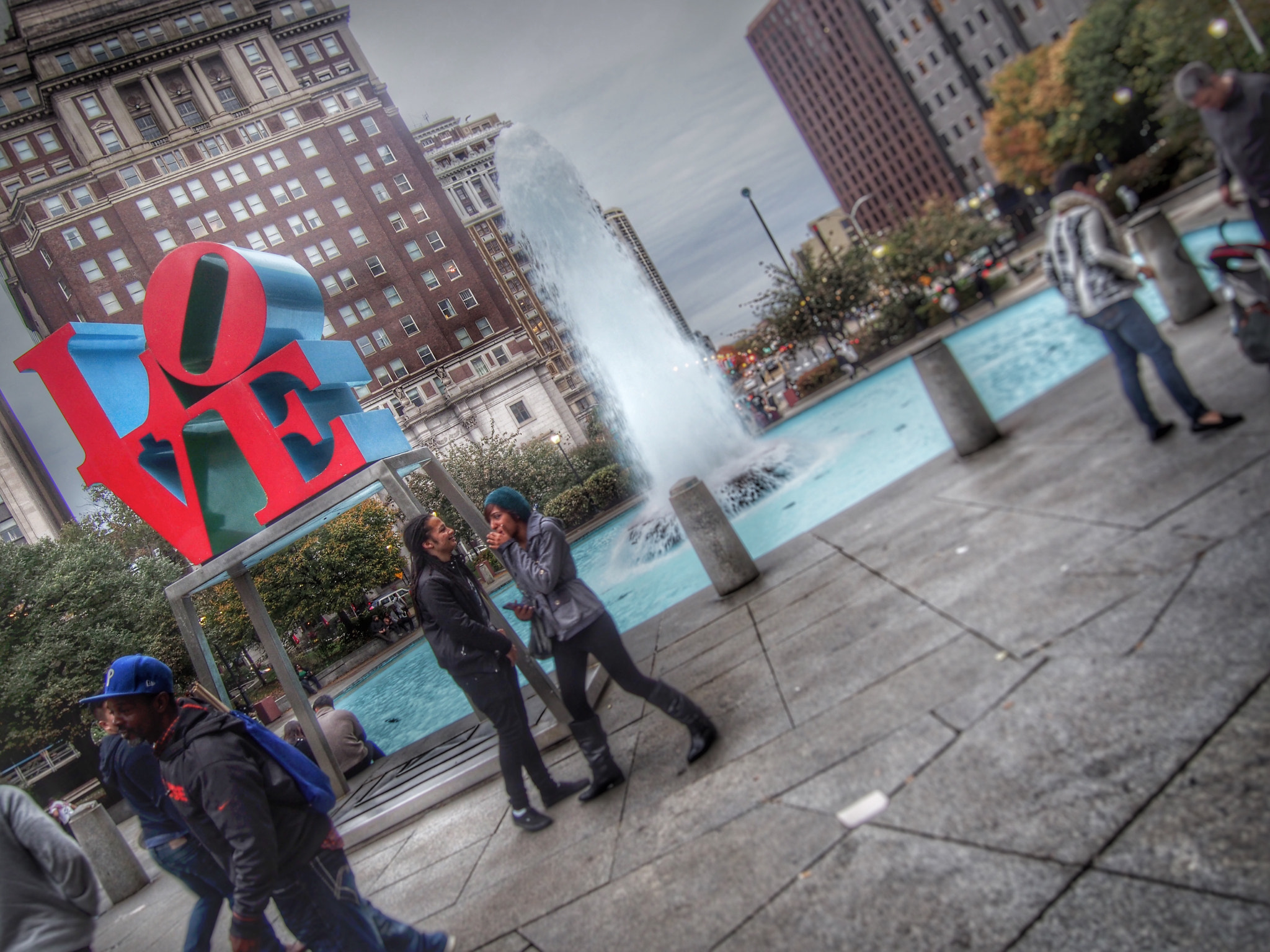 Olympus PEN E-PL6 sample photo. Love park photography