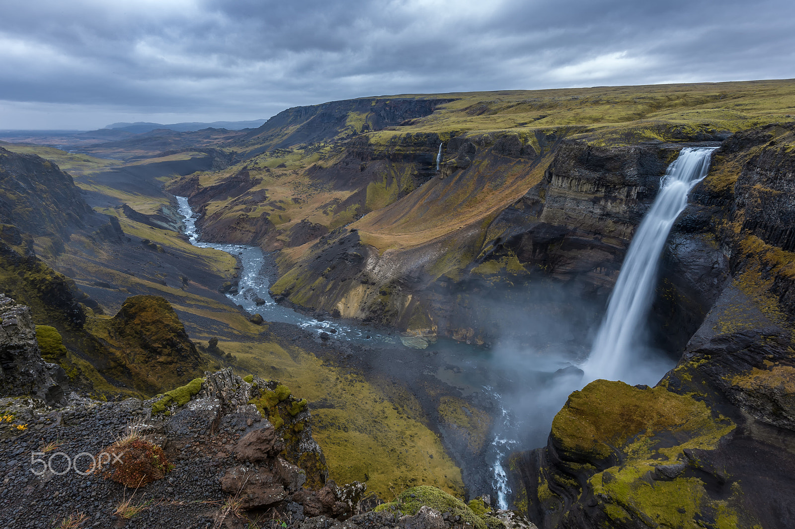 Nikon D3 sample photo. Háifoss photography