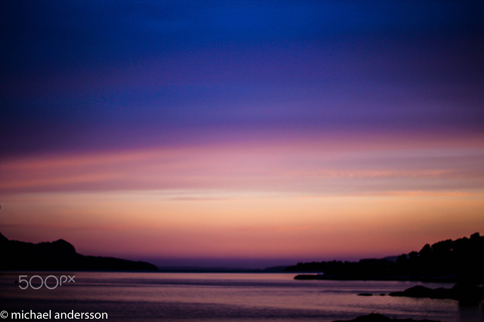 Tamron SP AF 60mm F2 Di II LD IF Macro sample photo. Sunset in fanafjorden - bergen norway photography