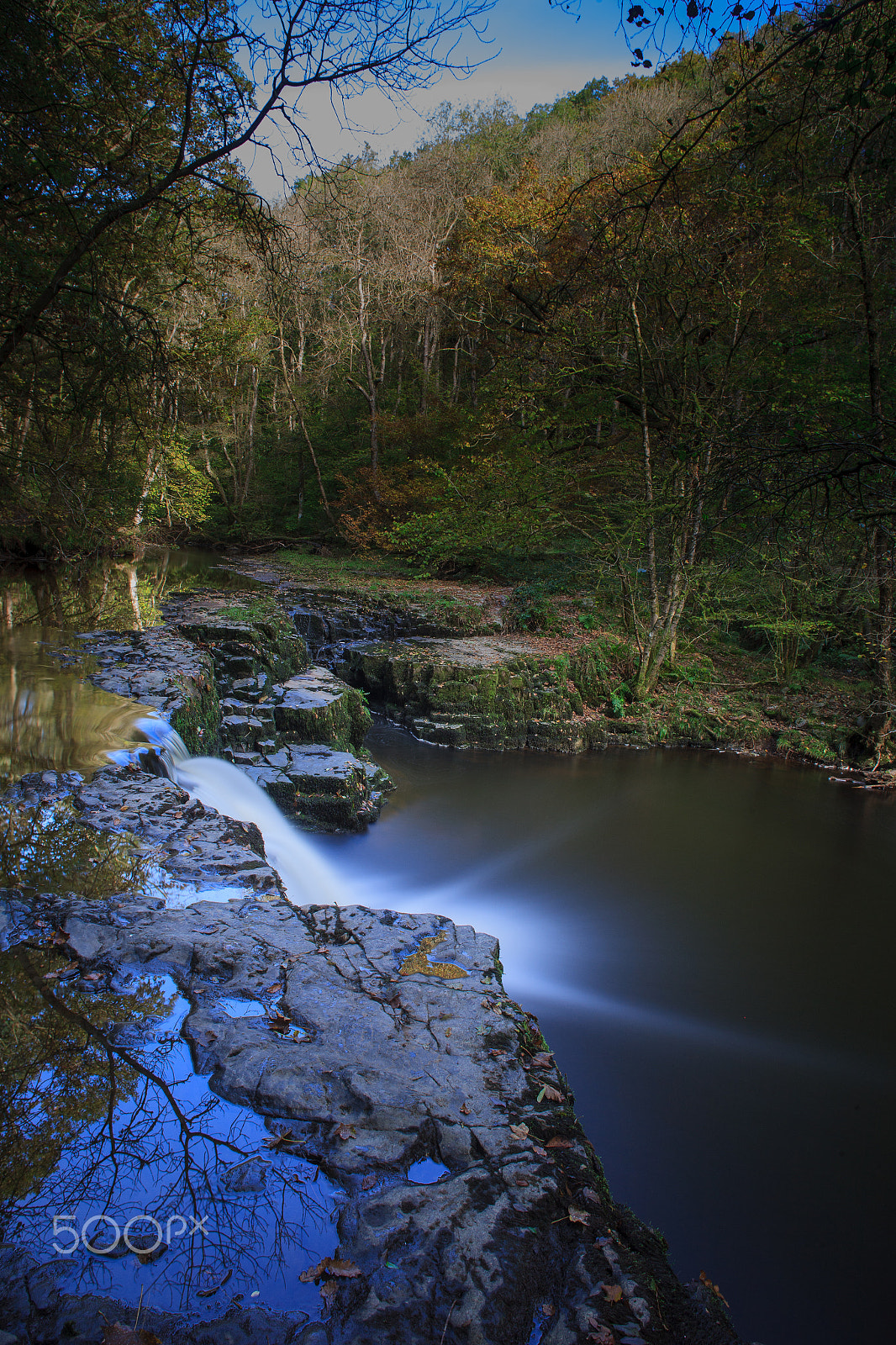 Canon EOS-1Ds Mark III sample photo. Pontneddfechan waterfalls 2 photography