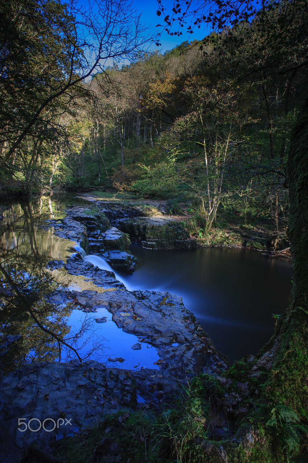 Canon EOS-1Ds Mark III + Canon EF 20mm F2.8 USM sample photo. Pontneddfechan waterfalls 1 photography