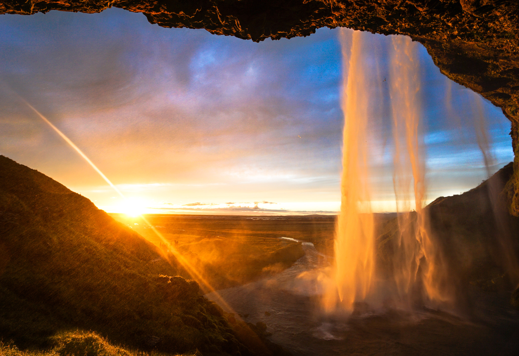 Sony a5100 sample photo. Seljalandsfoss photography