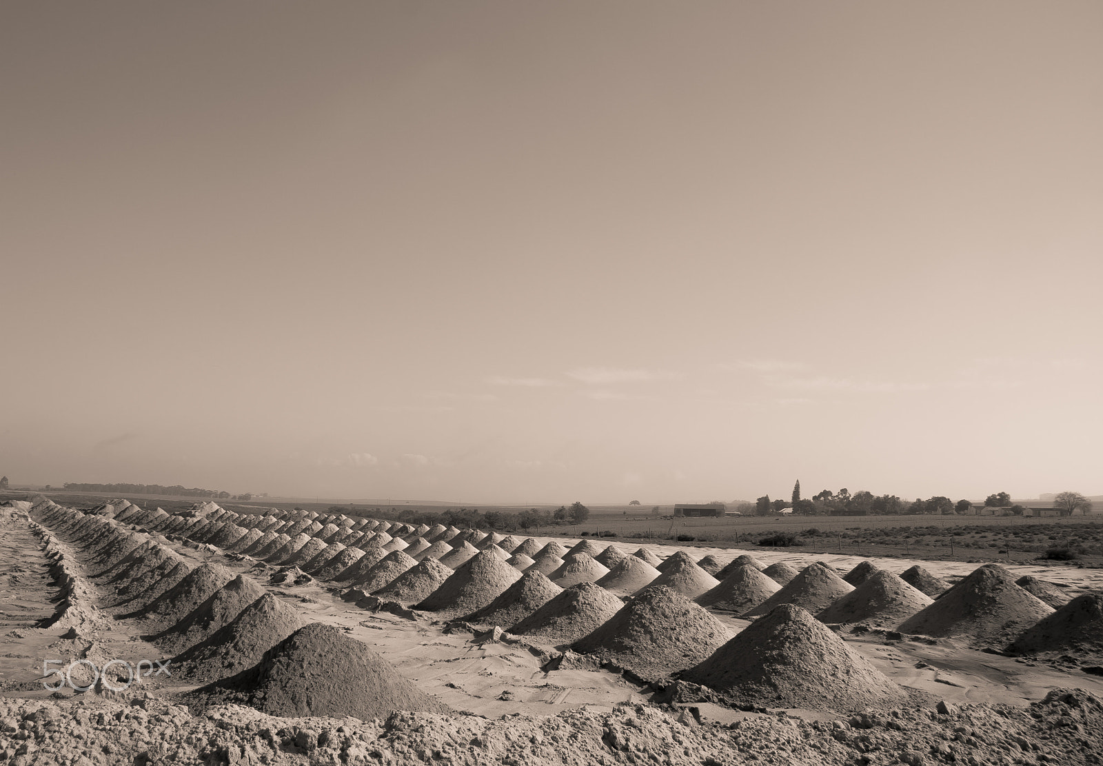 Canon EF-S 17-85mm F4-5.6 IS USM sample photo. Sand mining photography