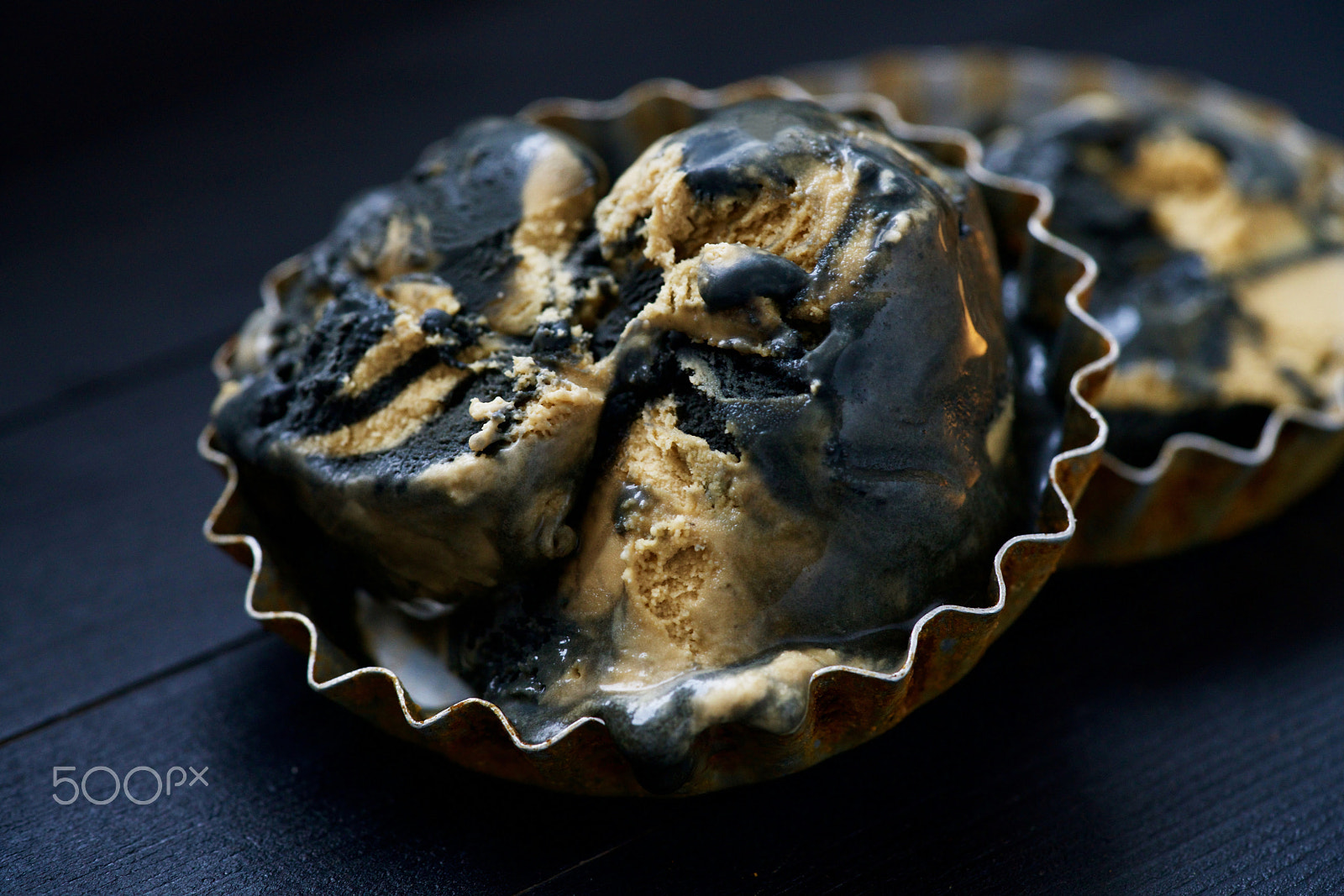 Sony a7R II + Sony FE 90mm F2.8 Macro G OSS sample photo. Licorice ice cream photography
