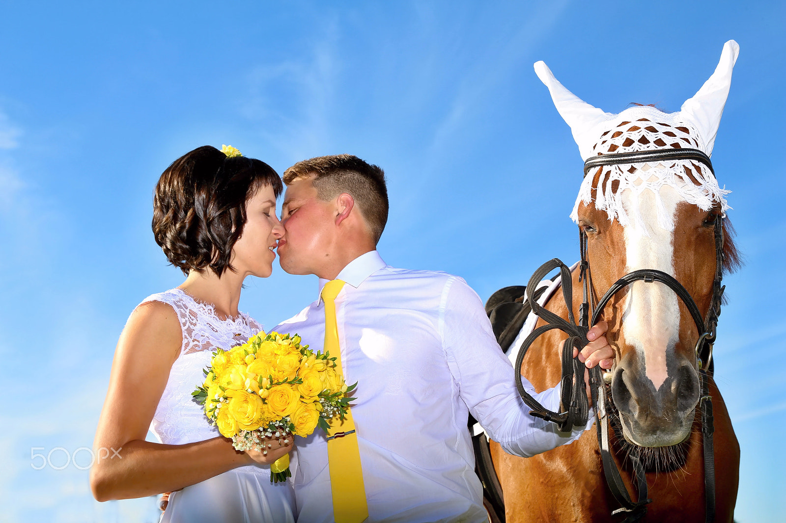 Canon EF 24-70mm F2.8L II USM sample photo. Groom kiss photography