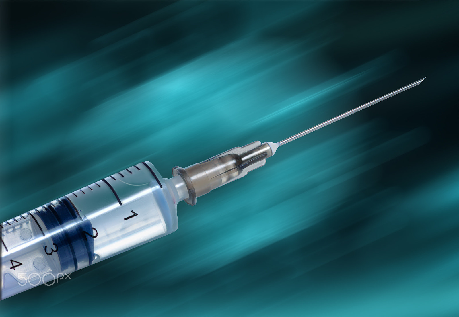 Nikon D60 sample photo. The syringe needle photography